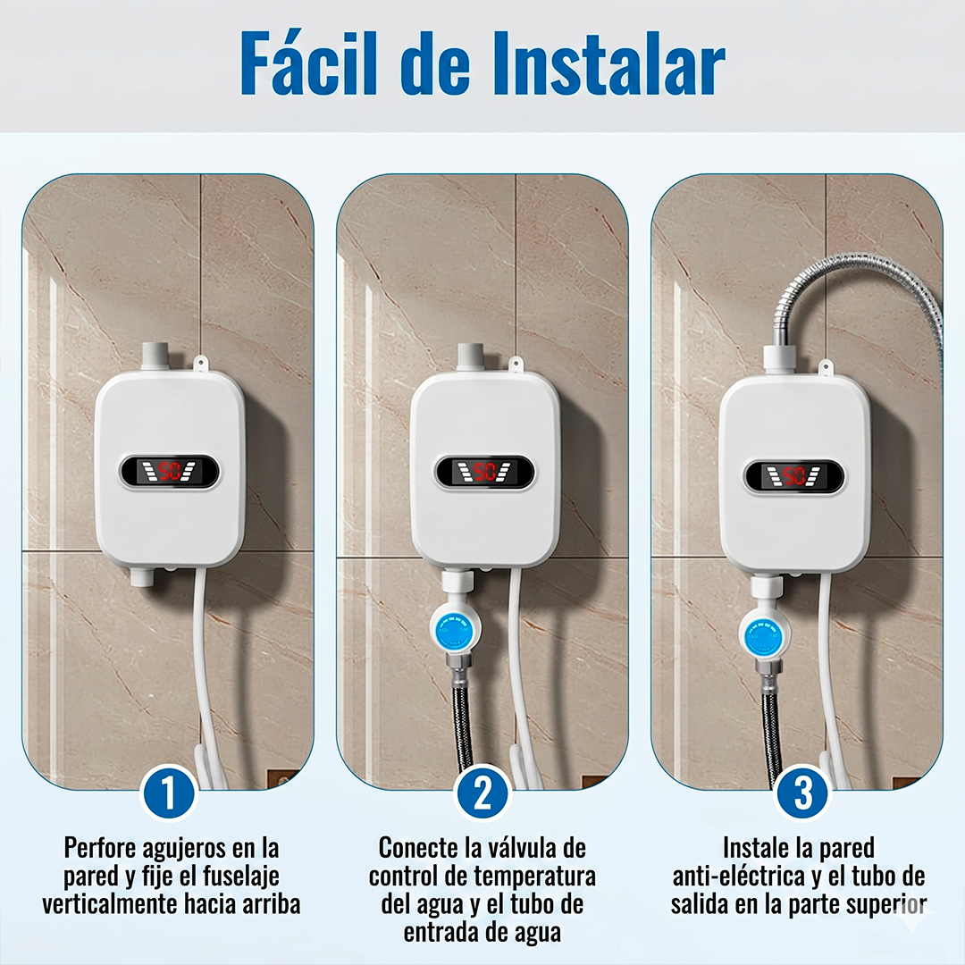 Ducha con Calentador