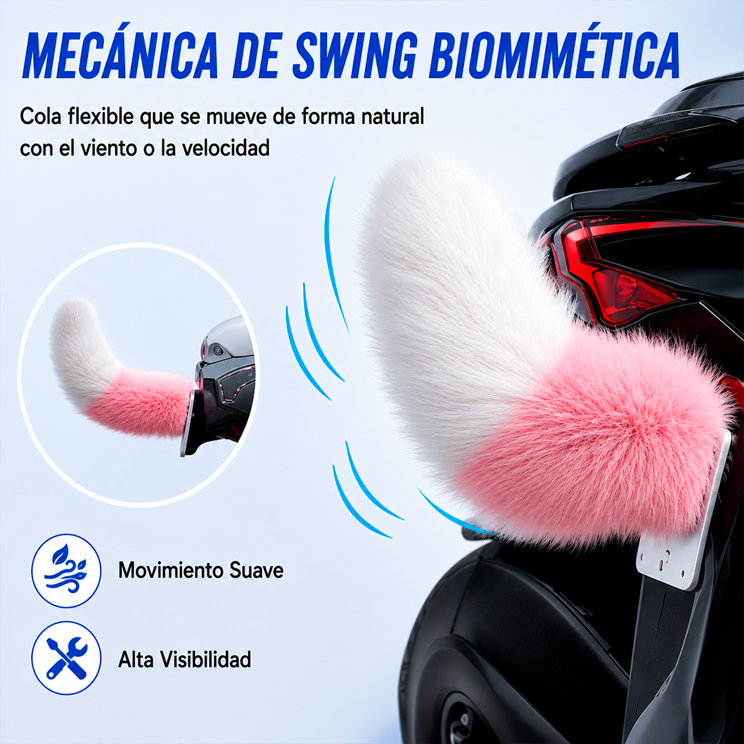 Cola de Zorro para Carros y Motos