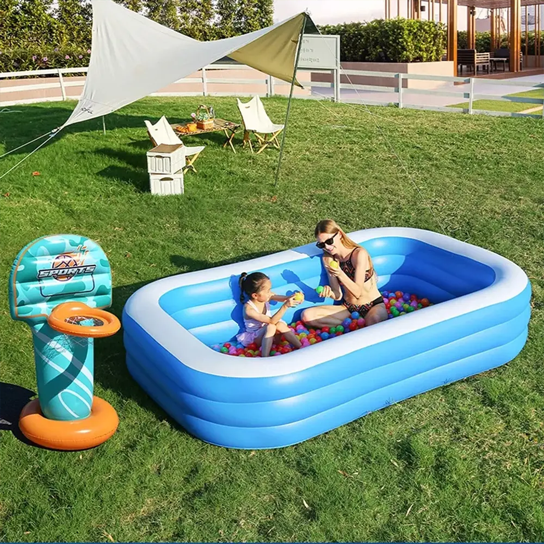 PISCINA INFLABLE PARA NIÑOS Y ADULTOS