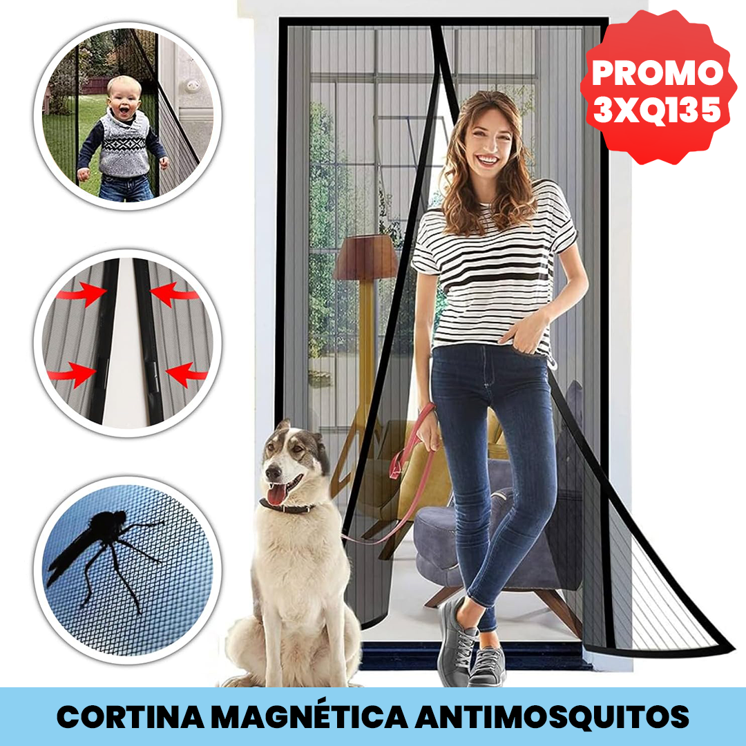 Cortina Magnética Anti Mosquito