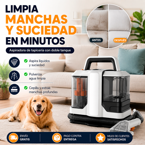Aspiradora Doble Tanque