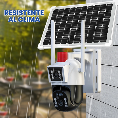 Cámara Doble - Wifi - Con Panel Solar
