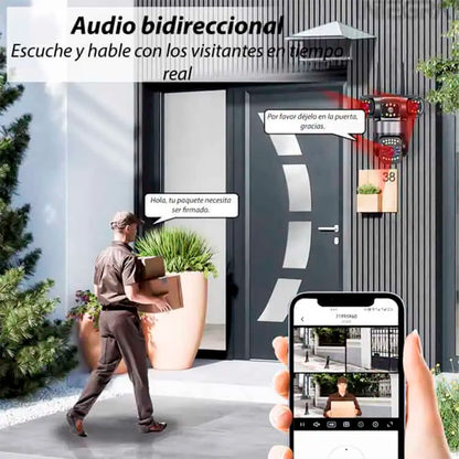 Cámara Wifi Inteligente - Triple Lente Visión HD