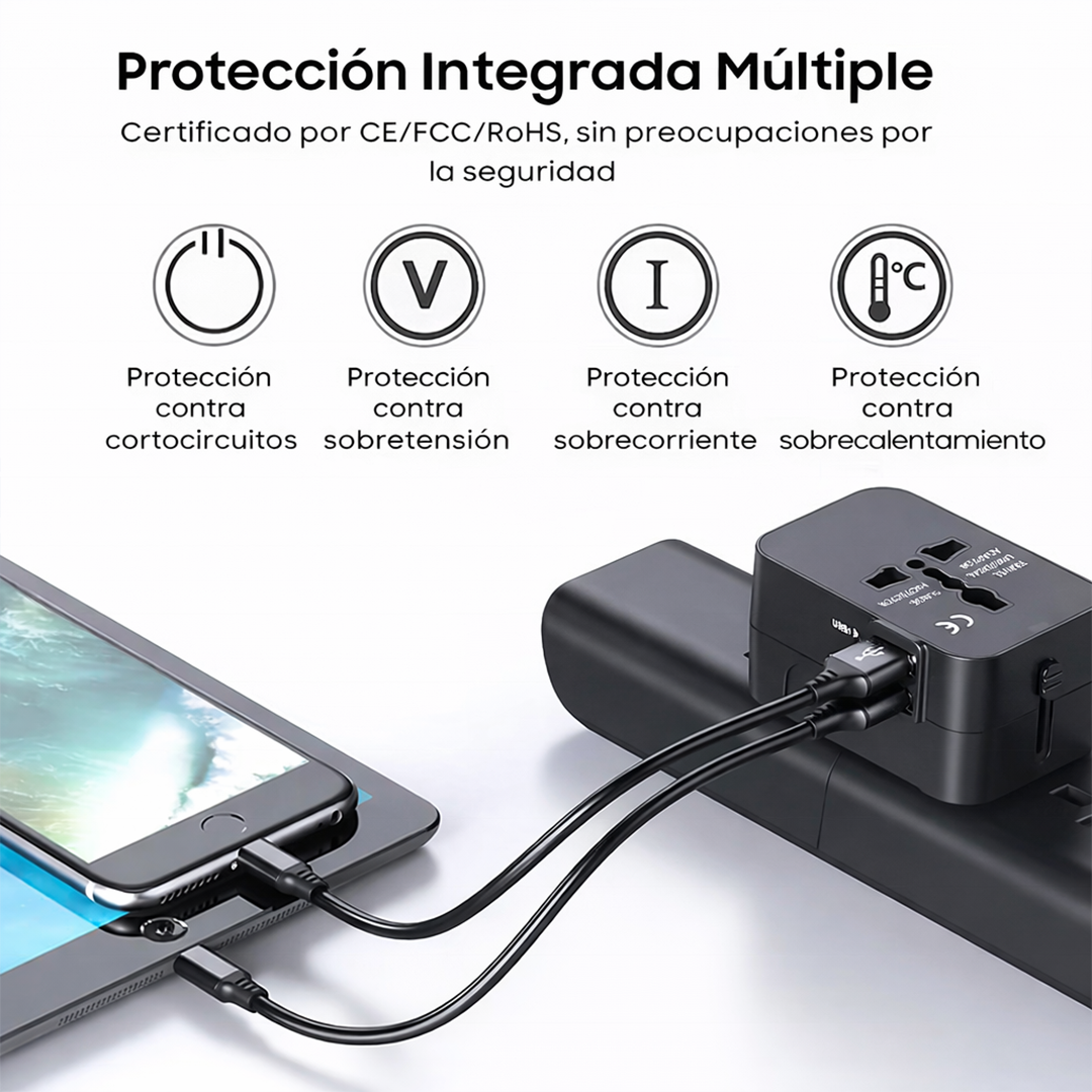 Adaptador Universal Para Viajes