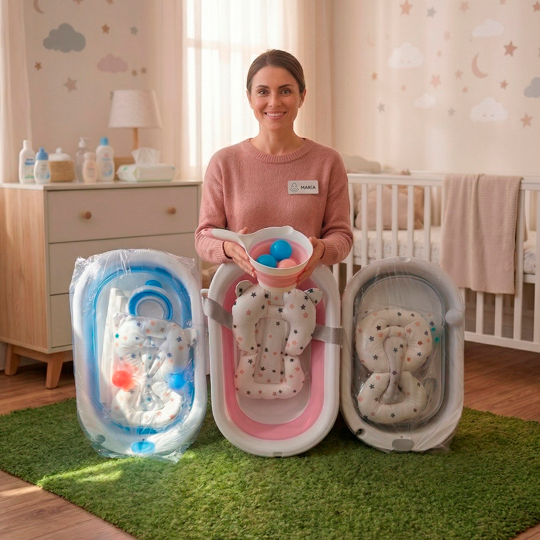 Bañera Plegable para Bebés