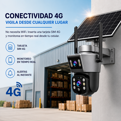Cámara Solar 4G + WiFi