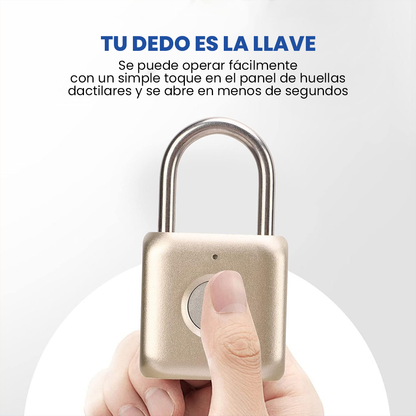 Candado con Huella Dactilar