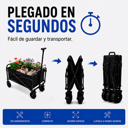 Carro Vagón Plegable