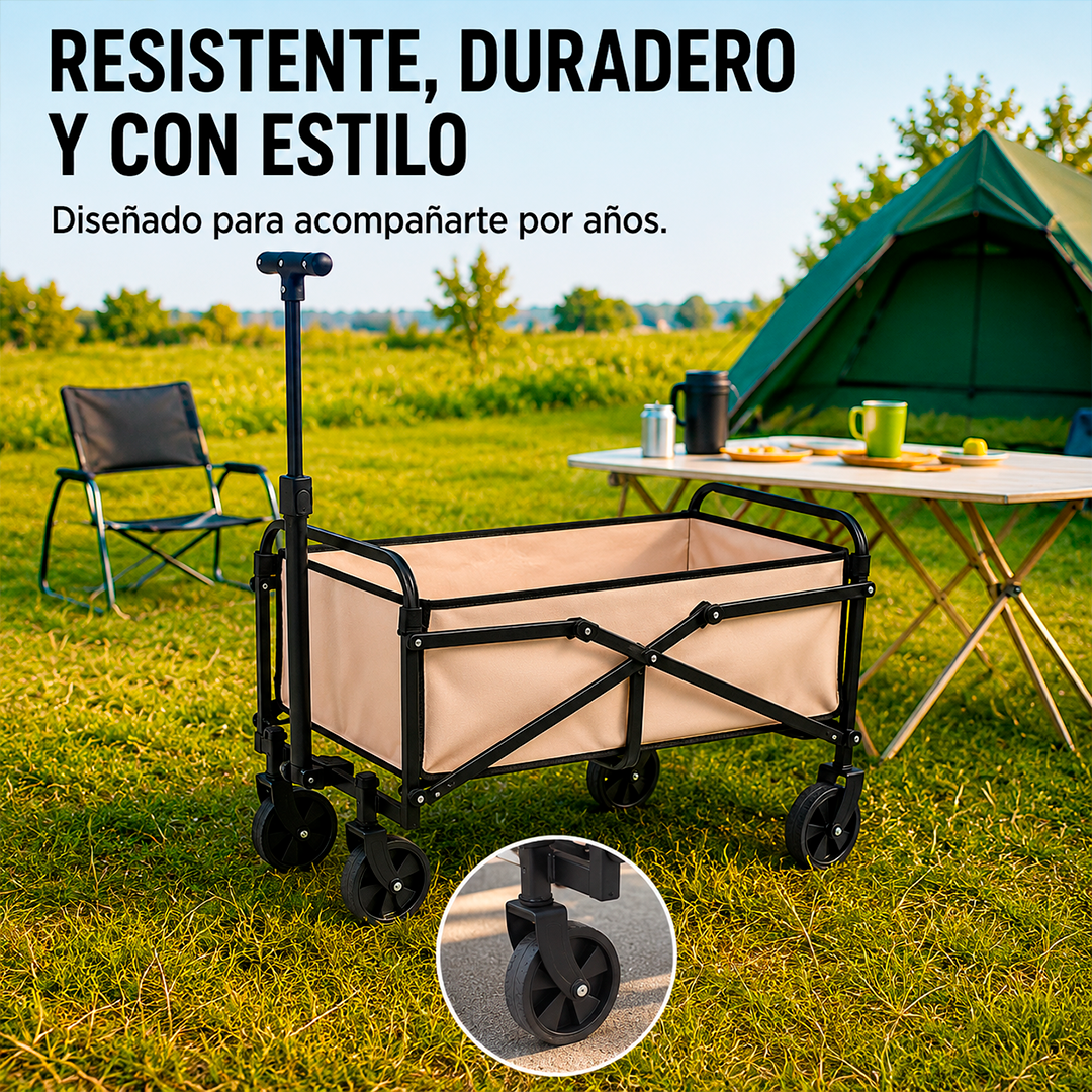 Carro Vagón Plegable