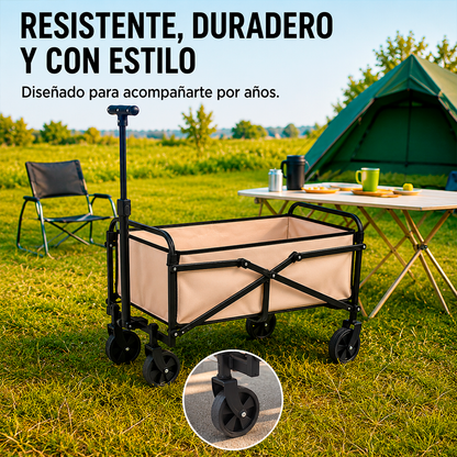 Carro Vagón Plegable