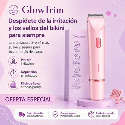Depiladora 2 en 1 Para Bikini y Cuerpo Completo