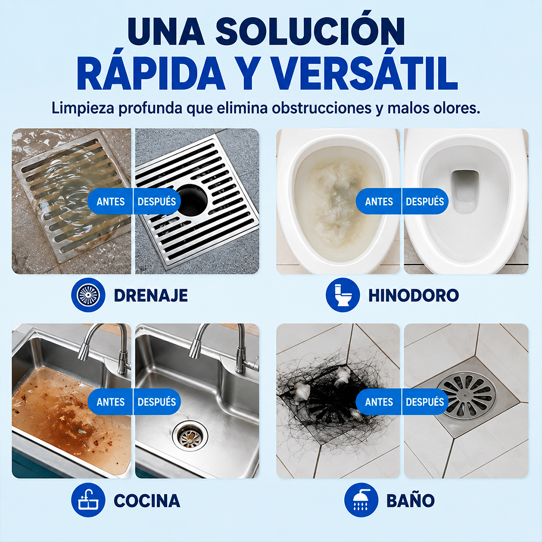 Destapador de Drenaje y Cañería