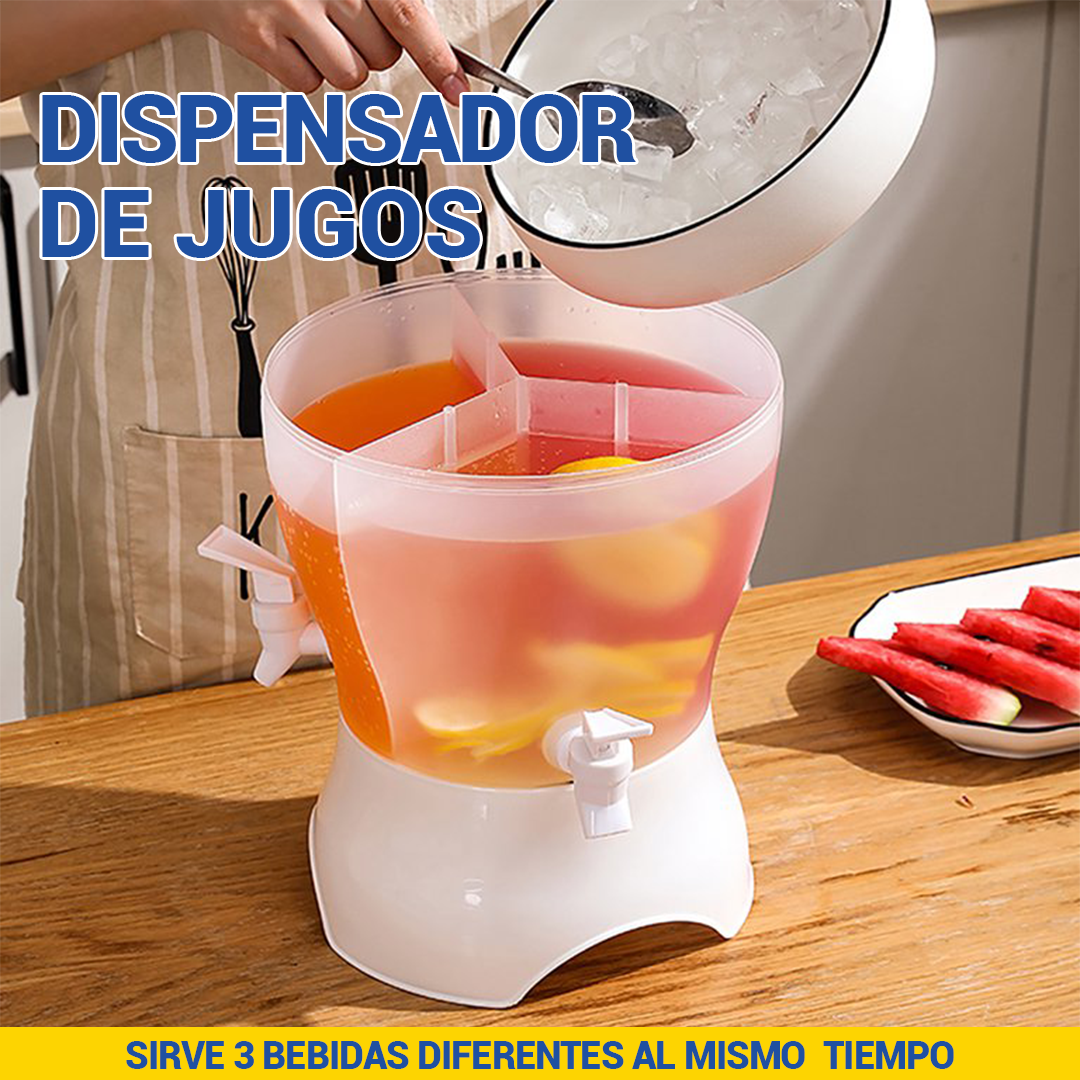 Dispensador de Bebidas Giratorio 3 en 1