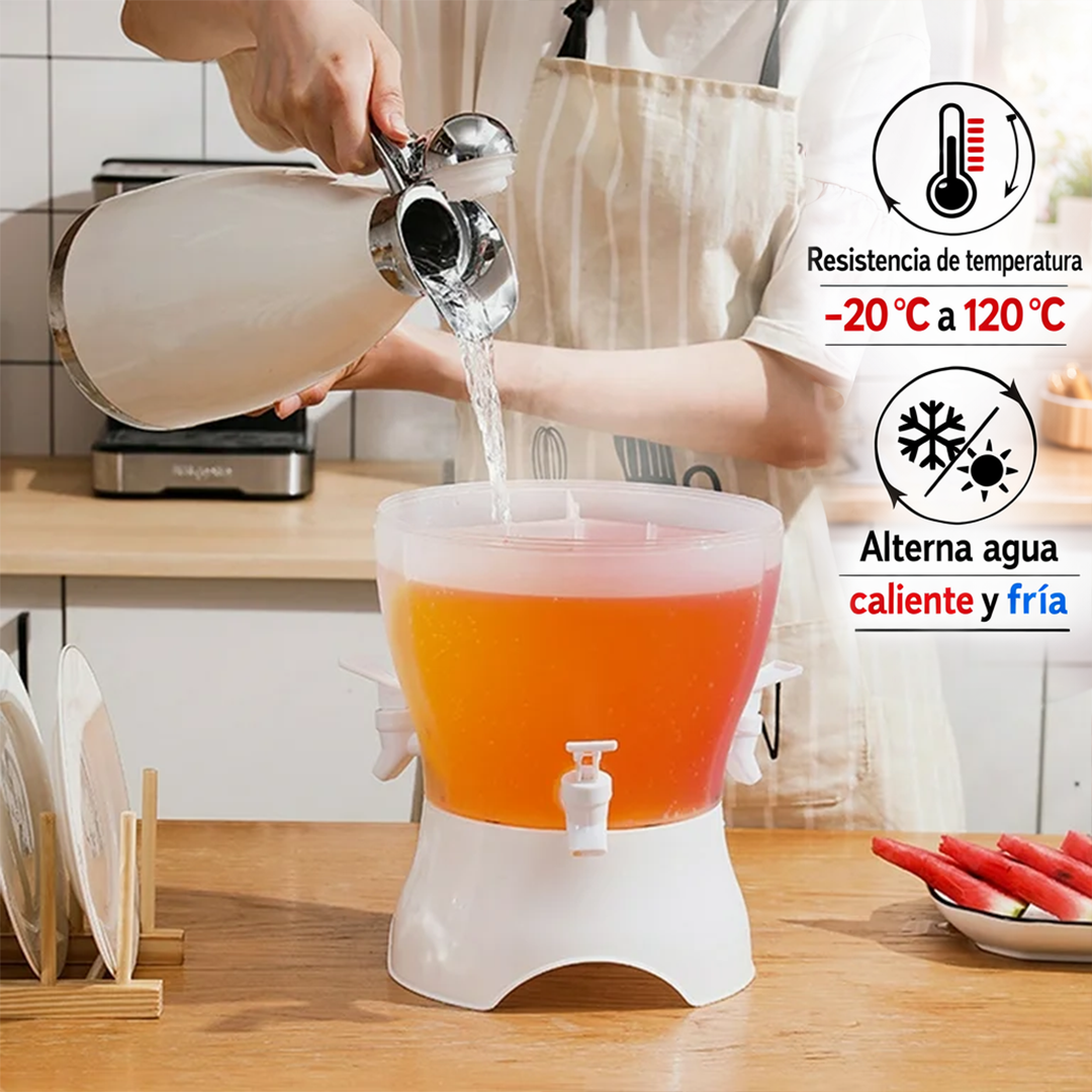 Dispensador de Bebidas Giratorio 3 en 1