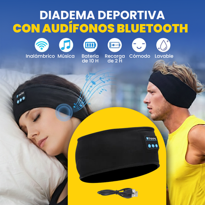 Audífonos Bluetooth – Diadema Deportiva Inalámbrico